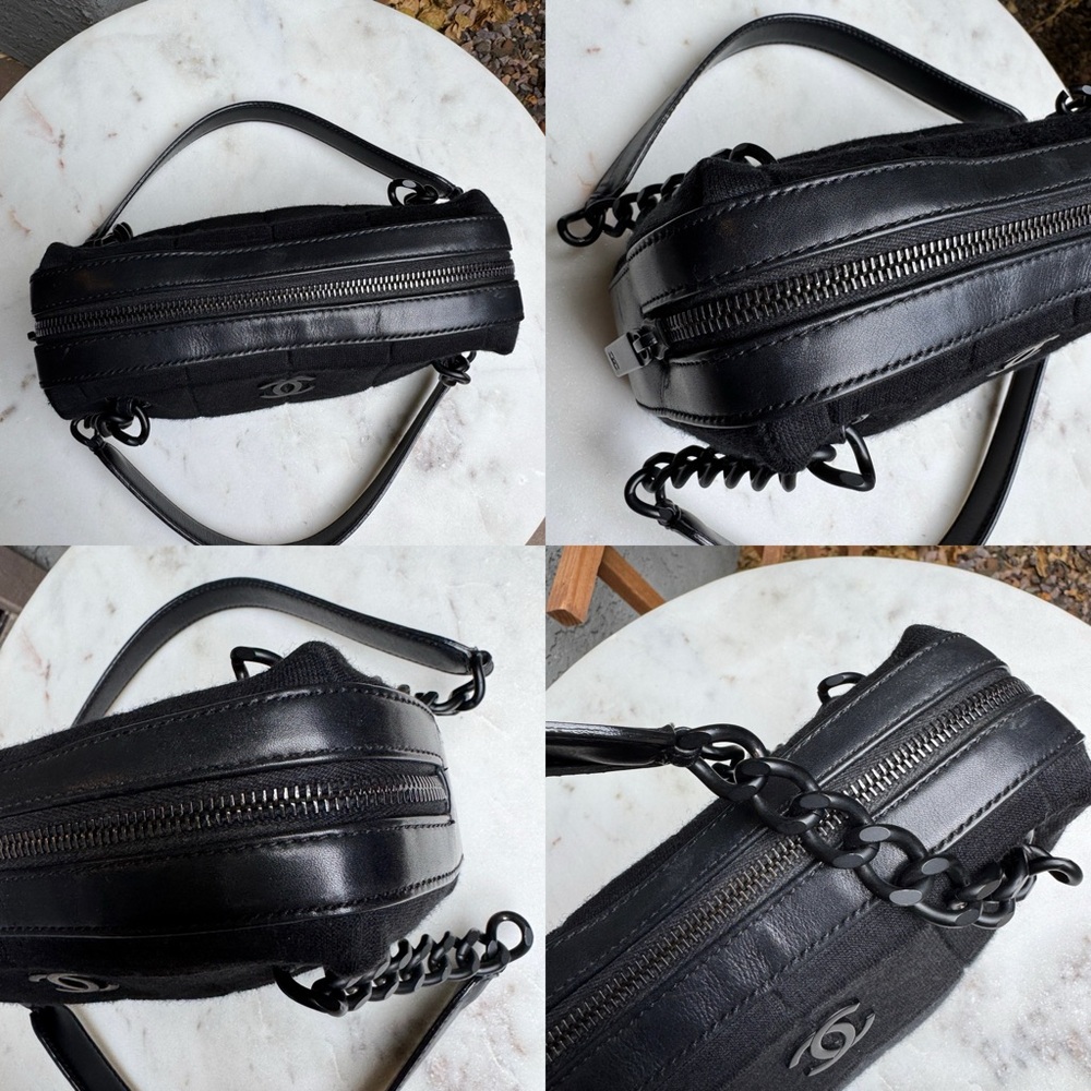 Chanel Y2K Jersey Chocolate Bar Shoulder Bag - Picture 7 of 13